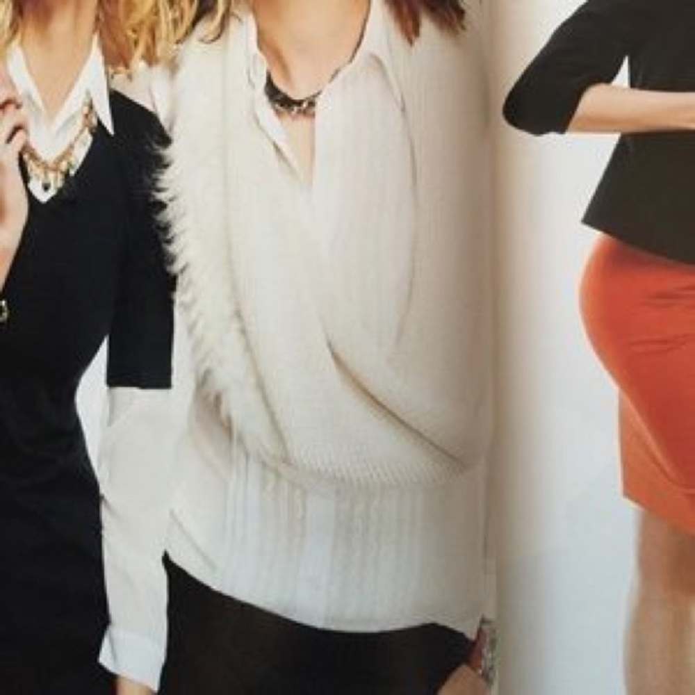 Cabi | Playwright White  Blouse (M)